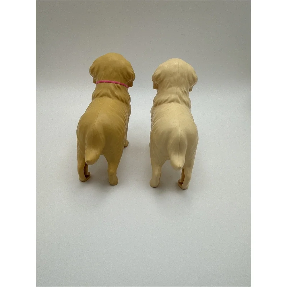 2016 Mattel Barbie Newborn Pups Two Golden Retriever Dog Mom Mother Pregnant Dog